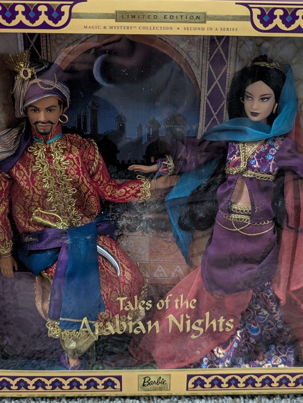Barbie Tales of the Arabian Nights Doll Set - Purple, Blue, Gold, Red